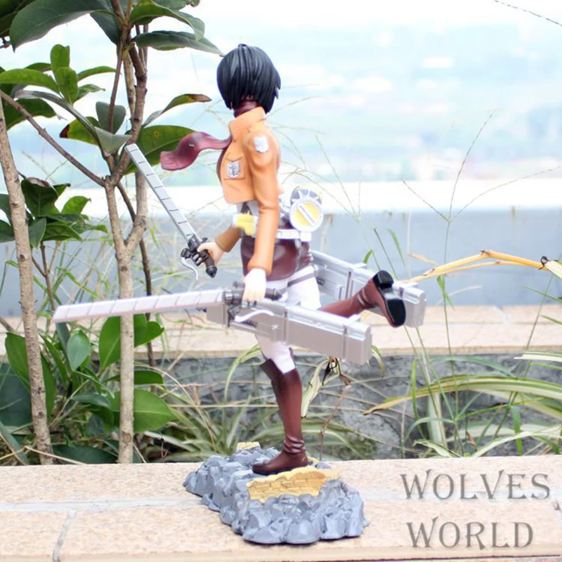 25cm Attack on Titan Mikasa Ackerman Action Figure Mikasa Ackerman Petit Chara Land PVC Collection Model Doll Toys
25cm Attack on Titan Mikasa Ackerman Action Figure Mikasa Ackerman Petit Chara Land PVC Collection Model Doll Toys