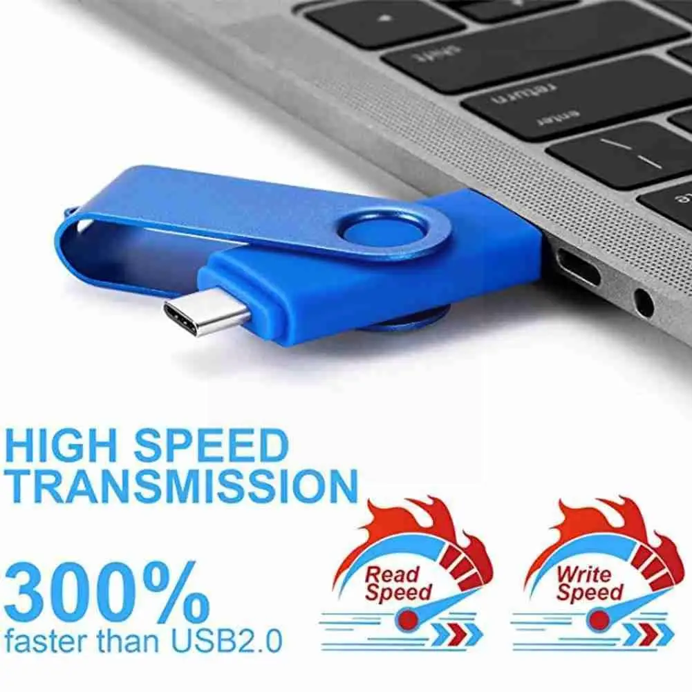 New 16G Capacity USB Flash Drive Rotating otg Type-c USB Metal Flash Phone Drive Mobile H7L1
New 16G Capacity USB Flash Drive Rotating otg Type-c USB Metal Flash Phone Drive Mobile H7L1