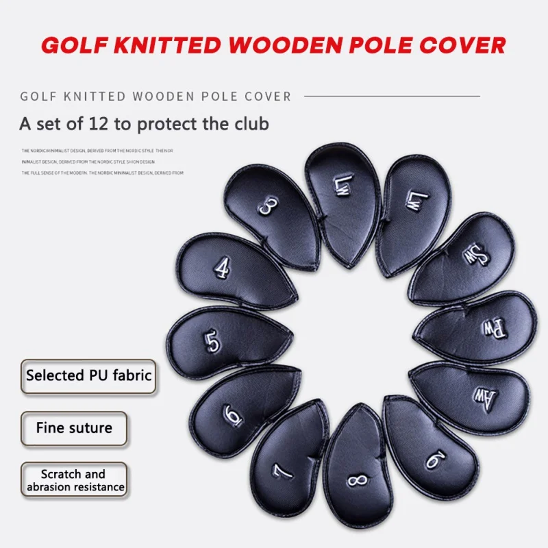 10 Pieces Neoprene Golf Iron Club Transparent Window Head Cover Protection Case Set Portable Lightweight
10 Pieces Neoprene Golf Iron Club Transparent Window Head Cover Protection Case Set Portable Lightweight