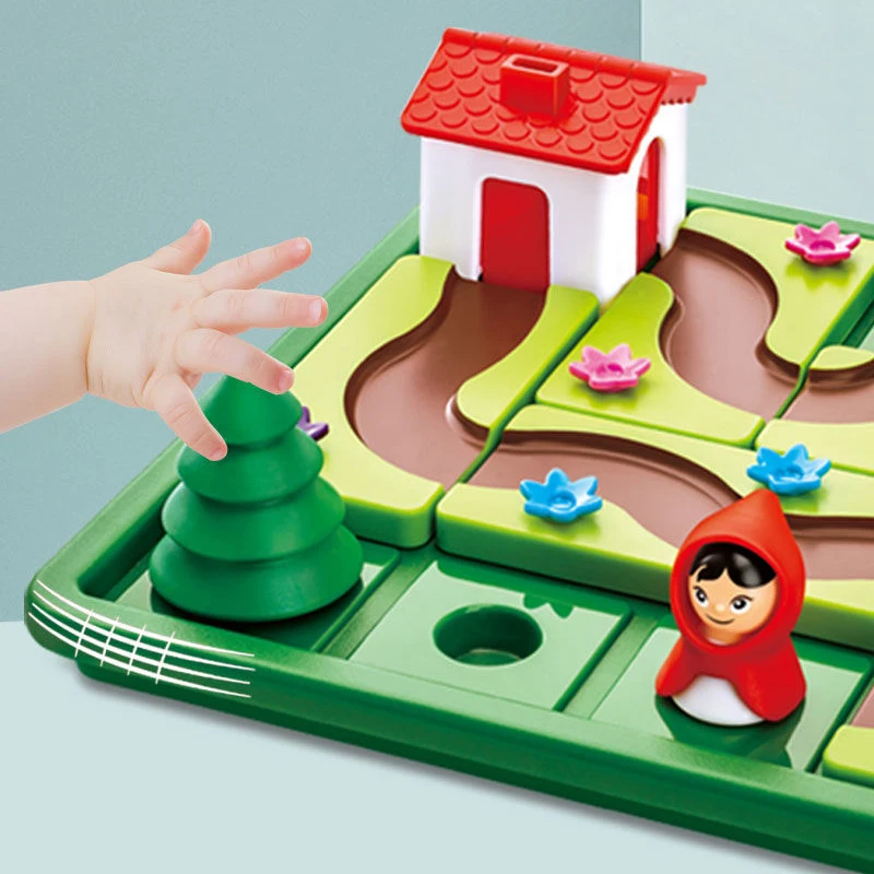 Little Red Riding Hood Smart Hide&Seek Board Games Solution Skill-Building Puzzle Game Training Kids Toy Gift
Little Red Riding Hood Smart Hide&Seek Board Games Solution Skill-Building Puzzle Game Training Kids Toy Gift