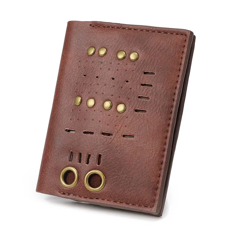 Vintage Classic Steampunk Hollow Genuine Leather Men Women Locomotive Short Wallet ID Credit Card Holder Unisex Purse PK122
Vintage Classic Steampunk Hollow Genuine Leather Men Women Locomotive Short Wallet ID Credit Card Holder Unisex Purse PK122