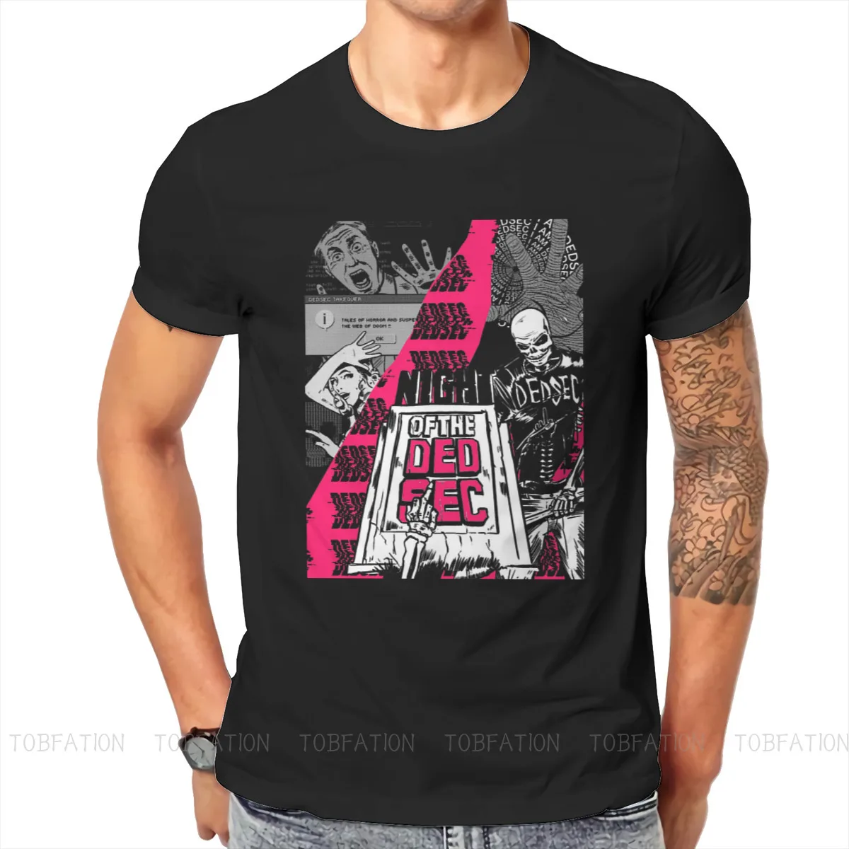 Watch Dogs Dedsec Design Pink T Shirt Harajuku Alternative High Quality Tshirt Loose Crewneck Men Tshirts
Watch Dogs Dedsec Design Pink T Shirt Harajuku Alternative High Quality Tshirt Loose Crewneck Men Tshirts