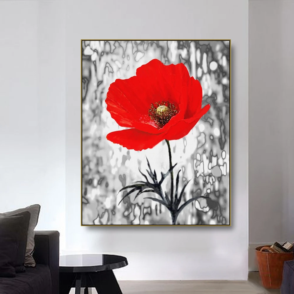 Cassisy Canvas Art Oil Painting Red poppy Abstract background Poster Picture Wall Decor Modern Home Decoration For Living room
Cassisy Canvas Art Oil Painting Red poppy Abstract background Poster Picture Wall Decor Modern Home Decoration For Living room