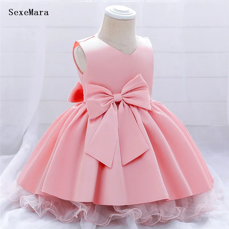 Infantil Flower Dress For Girls 1st Birthday Party Wedding Lace Tutu Girl Dress Baby Girl Princess Vestido Christmas Costume 
Infantil Flower Dress For Girls 1st Birthday Party Wedding Lace Tutu Girl Dress Baby Girl Princess Vestido Christmas Costume