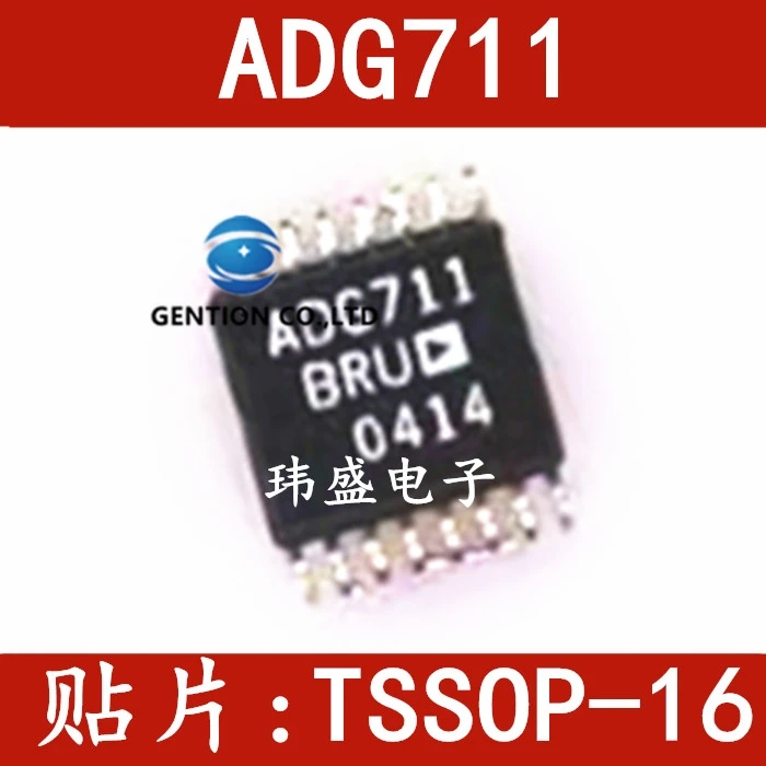 10 шт. ADG711BRU ADG711 четырехходовой аналоговый переключатель IC TSSOP-16 ADG711BRZ в наличии 100% новый и оригинальный
10 шт. ADG711BRU ADG711 четырехходовой аналоговый переключатель IC TSSOP-16 ADG711BRZ в наличии 100% новый и оригинальный