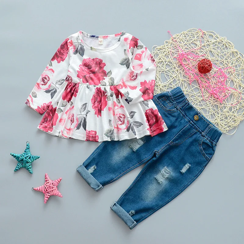 2019 New Arrival 2PCS Newborn Infant Kids Girl High Quality Floral Dress Tops+Pants Outfits Cotton Clothes Set Children Suit
2019 New Arrival 2PCS Newborn Infant Kids Girl High Quality Floral Dress Tops+Pants Outfits Cotton Clothes Set Children Suit