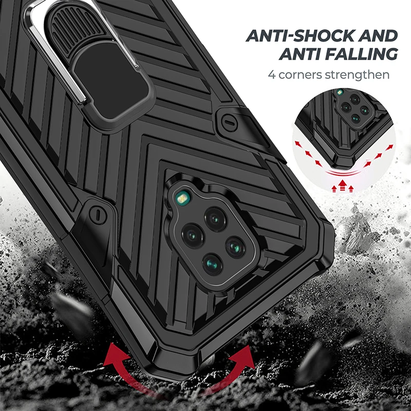 Poco M3 X3 Pro NFC Case for Redmi Note 9S 7 8 9 Pro Armor Case For Redmi 9 Power 9A 8A 7A Cover for Xiaomi Mi 10T Pro Back Case
Poco M3 X3 Pro NFC Case for Redmi Note 9S 7 8 9 Pro Armor Case For Redmi 9 Power 9A 8A 7A Cover for Xiaomi Mi 10T Pro Back Case
