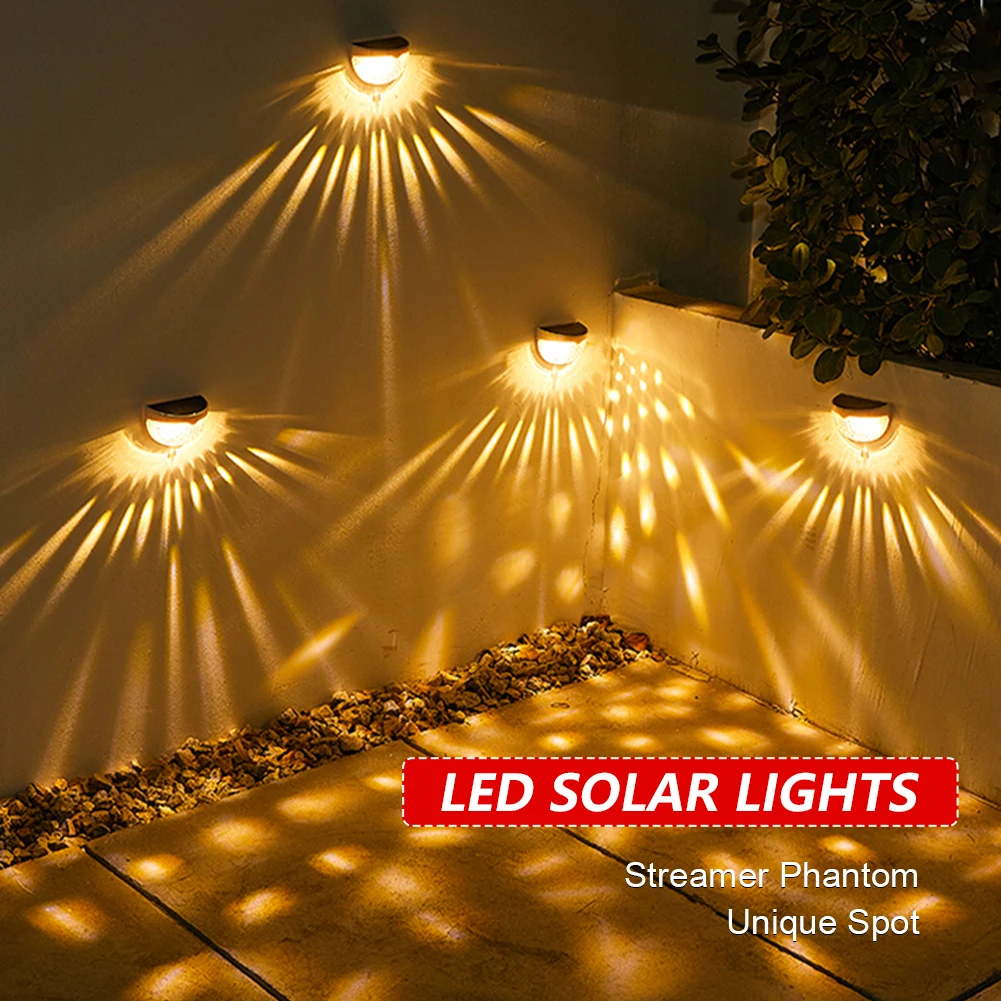 LED Solar Lights Outdoor Garden Yard Fence Decors Waterproof Semicircle Sensor Wall Lamp Energy Saving Street Night Light
LED Solar Lights Outdoor Garden Yard Fence Decors Waterproof Semicircle Sensor Wall Lamp Energy Saving Street Night Light