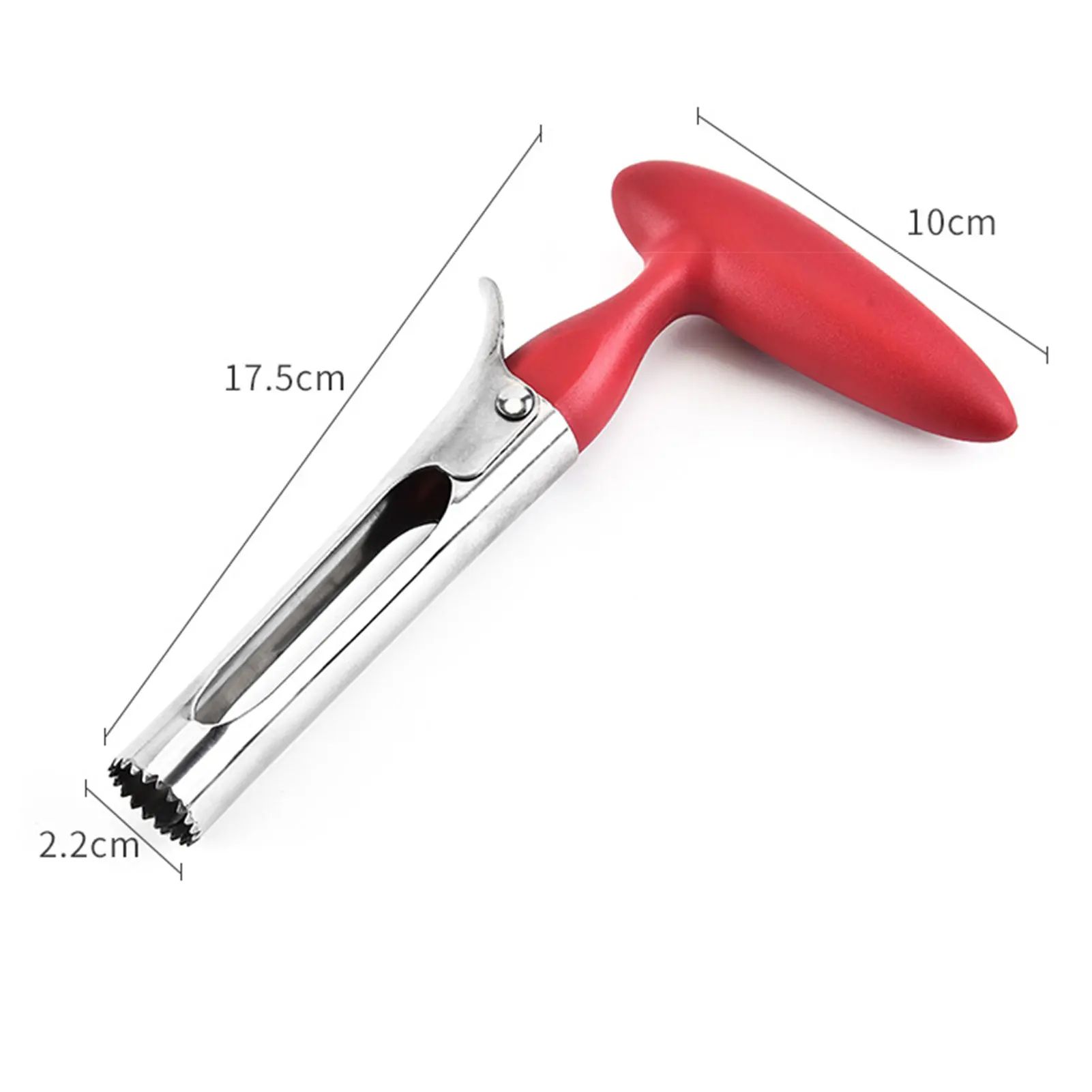 Stainless Steel Fruit Corer for Removing Fruit Cores Sharp Serrated Core Remover for Fruits & Pears Core with Ease
Stainless Steel Fruit Corer for Removing Fruit Cores Sharp Serrated Core Remover for Fruits & Pears Core with Ease