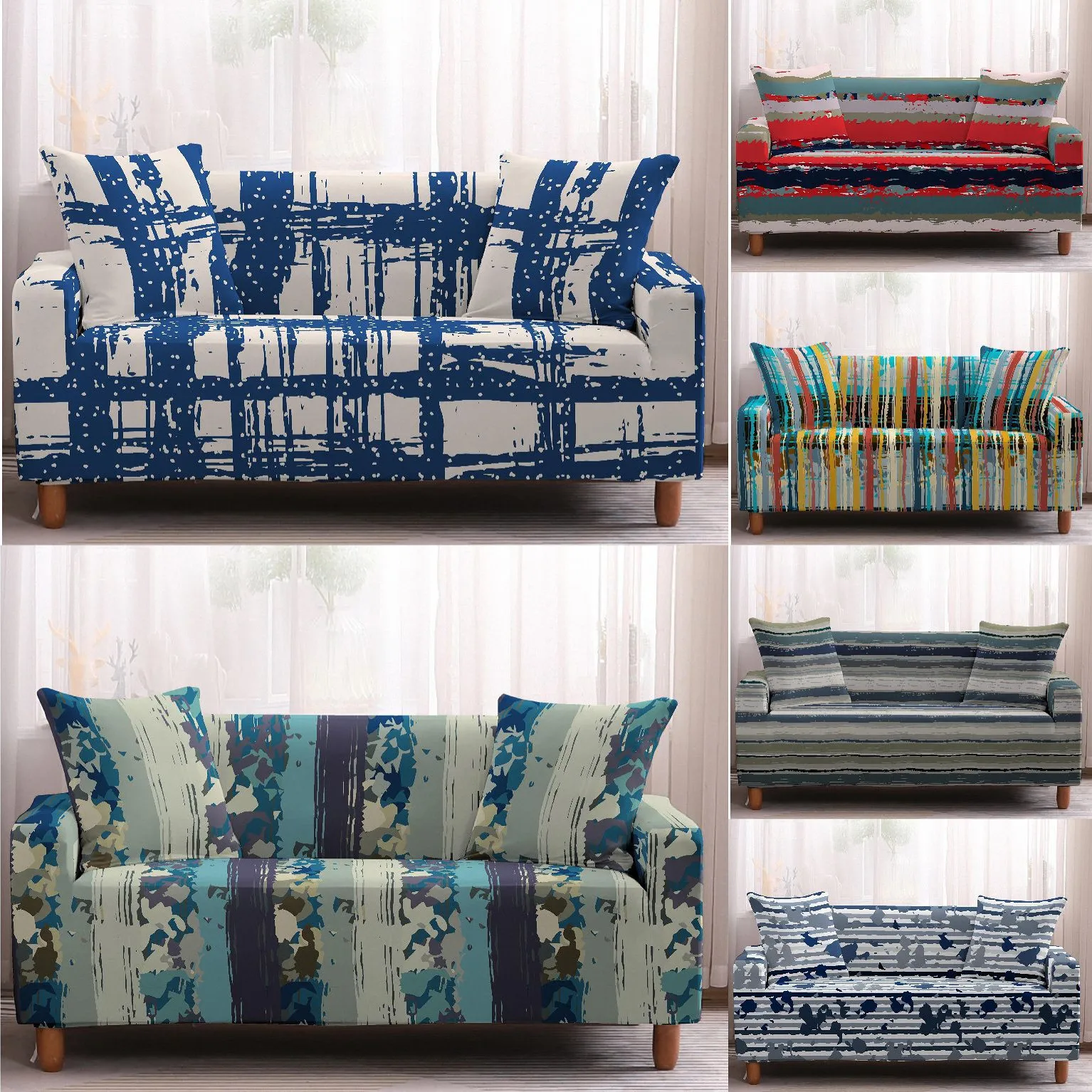 Geometric Elastic Universal Sofa Covers for Living Room Stretch Non-slip Couch Cover Sofa Slipcover Sofa Protector Anti-dust
Geometric Elastic Universal Sofa Covers for Living Room Stretch Non-slip Couch Cover Sofa Slipcover Sofa Protector Anti-dust