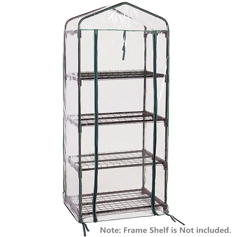 3-Tier 4-Tier Portable Greenhouse PVC Cover Garden Cover Plants Flower House Corrosion-resistant Waterproof 
3-Tier 4-Tier Portable Greenhouse PVC Cover Garden Cover Plants Flower House Corrosion-resistant Waterproof