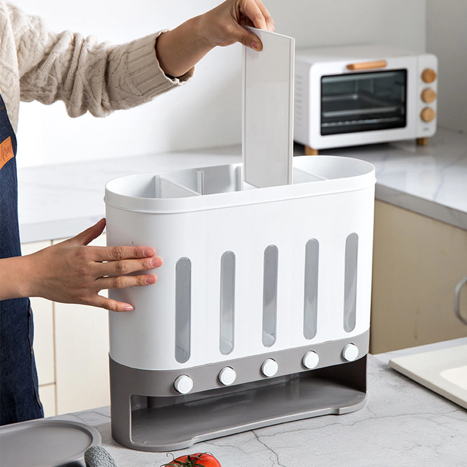 Hot Separate Grain Cereal Can Rice Storage Rice Cylinder Automatic Rice Plastic Box For Kitchen FQ-ing
Hot Separate Grain Cereal Can Rice Storage Rice Cylinder Automatic Rice Plastic Box For Kitchen FQ-ing