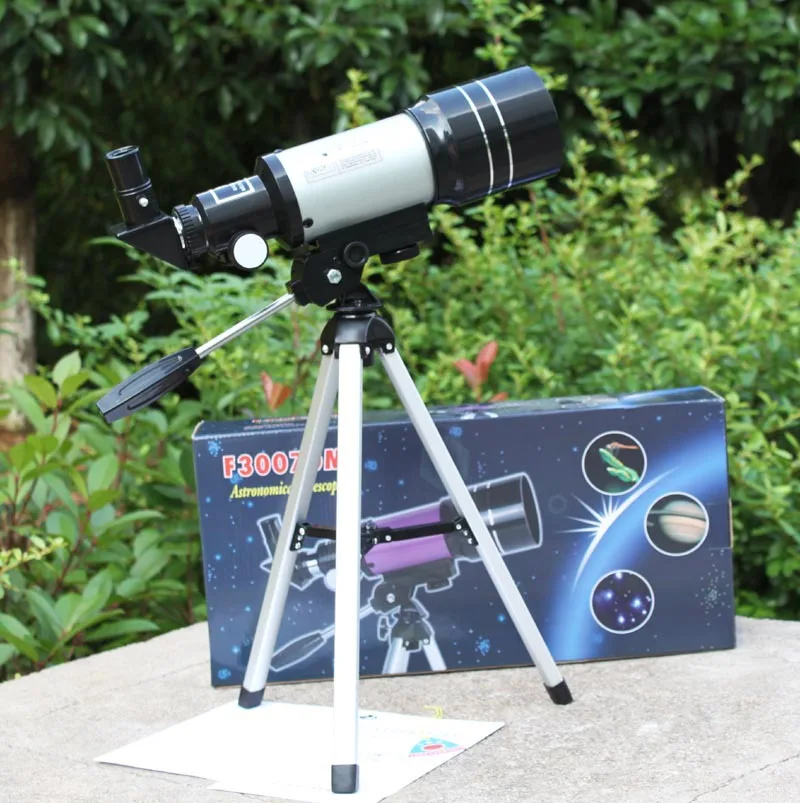 F30070 Astronomical Telescope 150X High Magnification Star Finder HD Beginners Monocular Moon-watching Telescope with Tripod
F30070 Astronomical Telescope 150X High Magnification Star Finder HD Beginners Monocular Moon-watching Telescope with Tripod