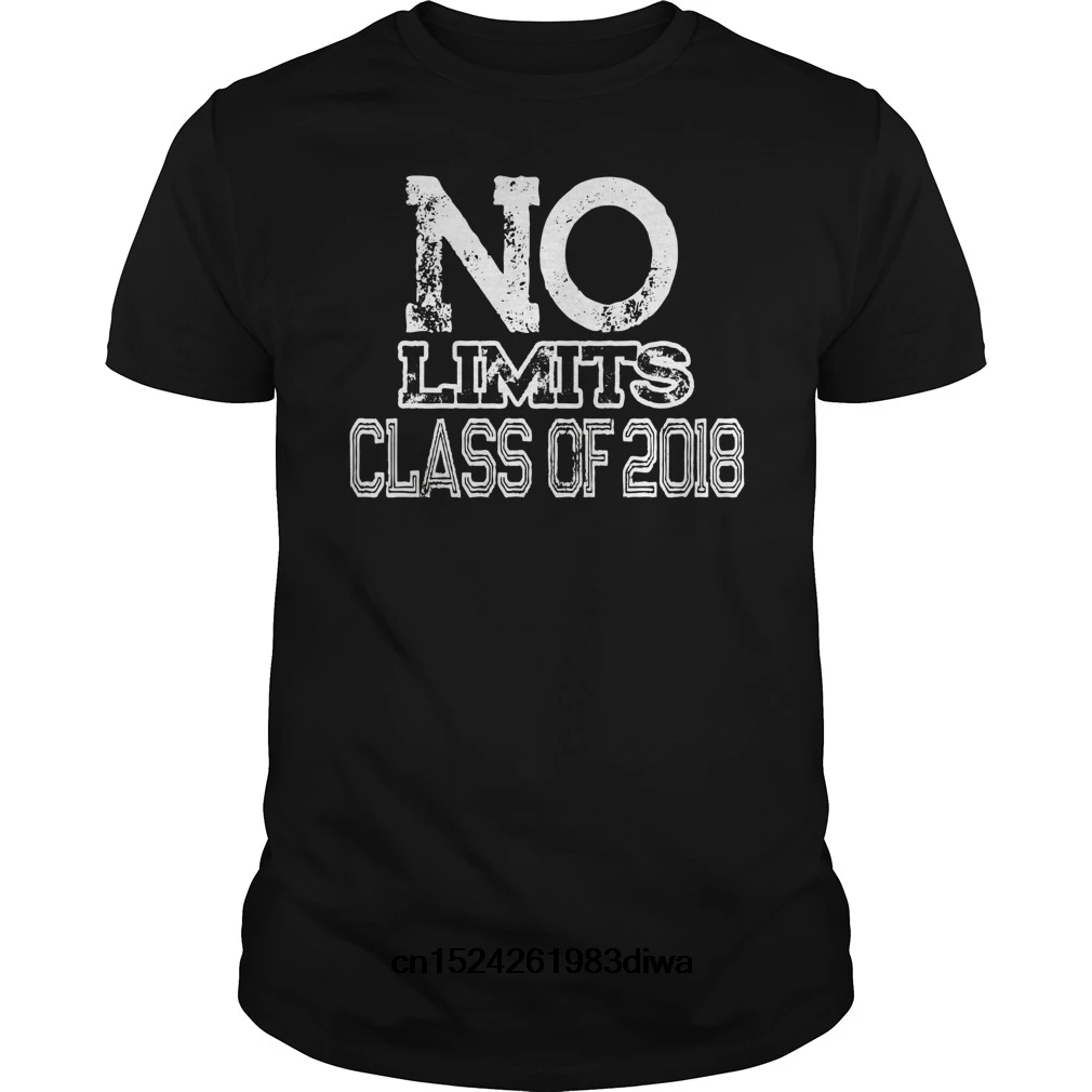 Funny Men t shirt Women novelty tshirt No Limits Class Of 2018 T-shirt Shirt cool T-Shirt
Funny Men t shirt Women novelty tshirt No Limits Class Of 2018 T-shirt Shirt cool T-Shirt