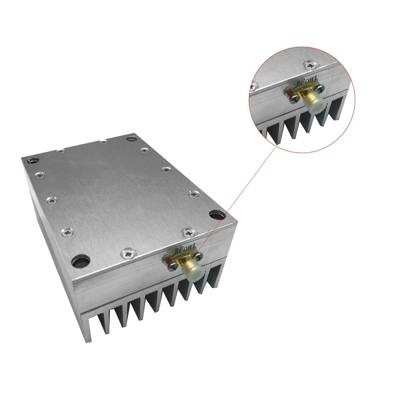 DTMB Digital TV RF Linear Amplifier RF Power Amplifier 50-1100MHz Class A 4W 36DBm with Heatsink
DTMB Digital TV RF Linear Amplifier RF Power Amplifier 50-1100MHz Class A 4W 36DBm with Heatsink