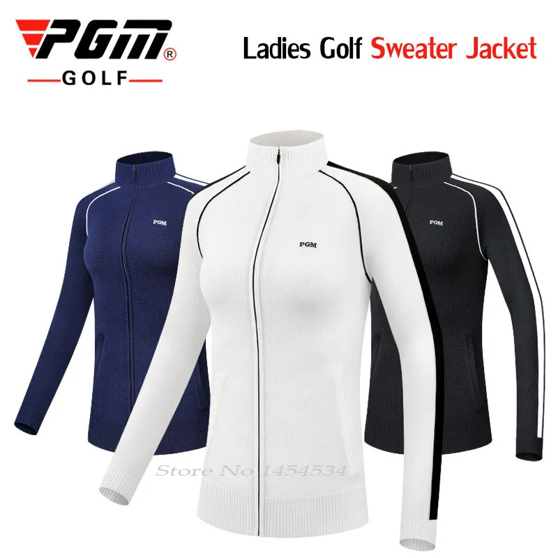 PGM осенне-зимний женский свитер с длинными рукавами куртка для гольфа/тенниса
