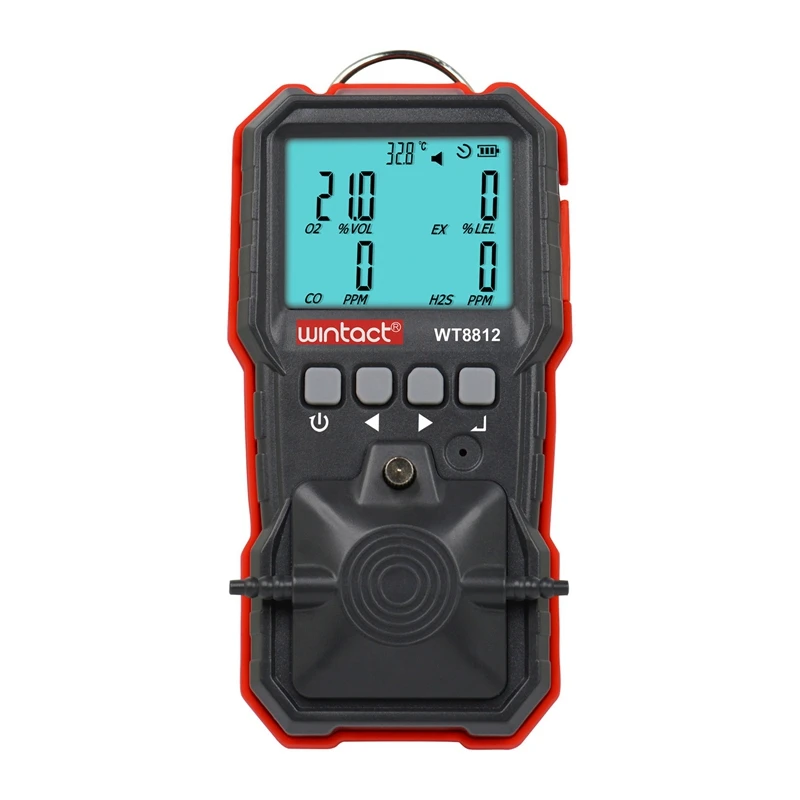 Compound Gas Monitor Multi Rechargeable 4 In 1 Digital Combustible O2 H2S CO Gas Sensor Vibrating Light Alarm Detector
Compound Gas Monitor Multi Rechargeable 4 In 1 Digital Combustible O2 H2S CO Gas Sensor Vibrating Light Alarm Detector