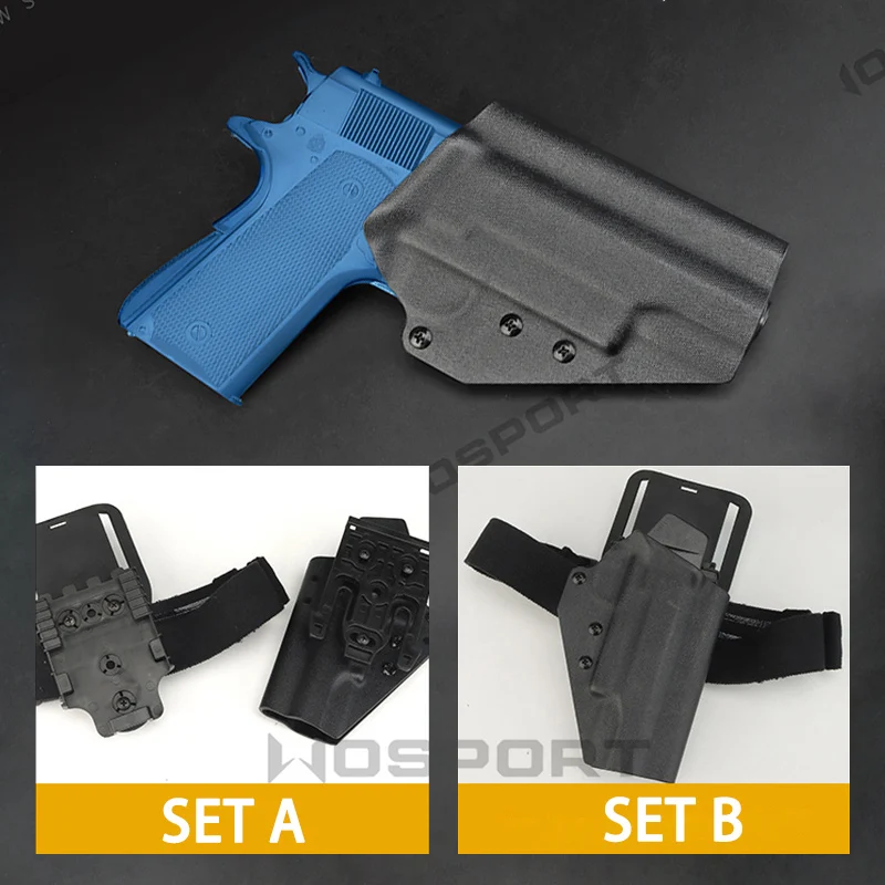 Tactical Kydex 1911 Gun Holster Adapt Tokyo Marui Colt Waist Belt Holster Airsoft Hunting Gun Accessories Pistol Holster QLS
Tactical Kydex 1911 Gun Holster Adapt Tokyo Marui Colt Waist Belt Holster Airsoft Hunting Gun Accessories Pistol Holster QLS
