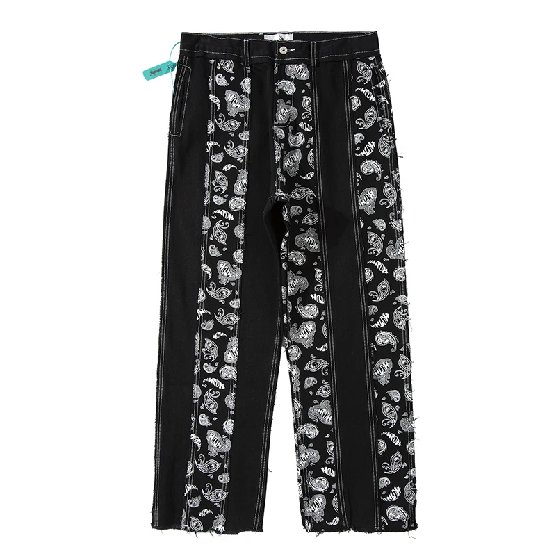 Original Retro Cashew Flower Black Casual Jeans Pants Mens Wide-leg Straight Loose Washed Denim Trousers Hip Hop Baggy Pants
Original Retro Cashew Flower Black Casual Jeans Pants Mens Wide-leg Straight Loose Washed Denim Trousers Hip Hop Baggy Pants
