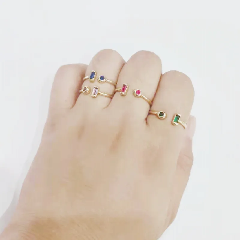 CCFJOYAS Purple/Blue/Green/Rose red color Zircon 18K Gold Plated Open Rings for Women Simple Cute Gold cololr Wedding Rings 2021
CCFJOYAS Purple/Blue/Green/Rose red color Zircon 18K Gold Plated Open Rings for Women Simple Cute Gold cololr Wedding Rings 2021