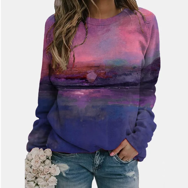 Graphic Tee Printed Loose Casual Sweatshirts Harajuku Shirts Women Spring Long Sleeve Round Neck Hooded Tops Female Pullover
Graphic Tee Printed Loose Casual Sweatshirts Harajuku Shirts Women Spring Long Sleeve Round Neck Hooded Tops Female Pullover
