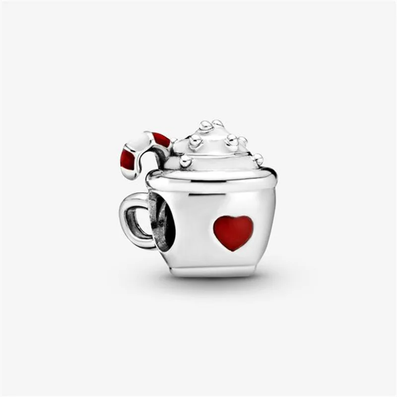 925 Sterling Silver Candy Cane Cocoa Charm Charm Fit Original 3mm Bracelet Bangle For Women Birthday Fashion Jewelry Gift
925 Sterling Silver Candy Cane Cocoa Charm Charm Fit Original 3mm Bracelet Bangle For Women Birthday Fashion Jewelry Gift