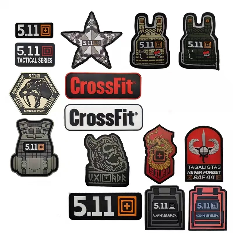 CrossFit 5.11 Military PVC Tatical Patch Embroidery Emblem Applique Lron On DIY Patches For Clothes Hat Backpack Accessories
CrossFit 5.11 Military PVC Tatical Patch Embroidery Emblem Applique Lron On DIY Patches For Clothes Hat Backpack Accessories