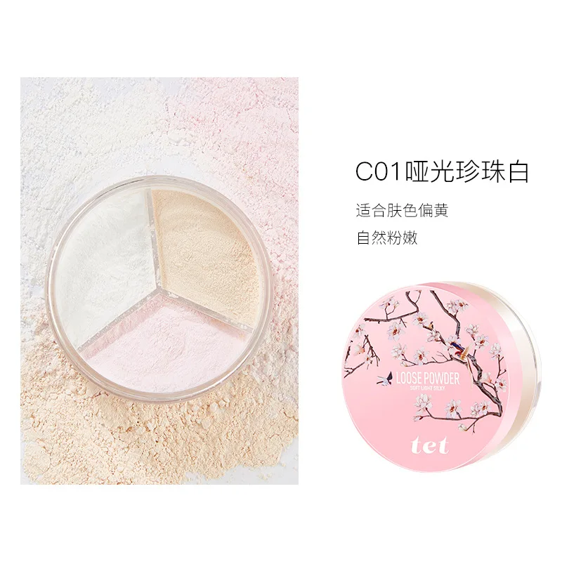 focallure three-tone moisturizing brightening skin tone set-up powder loose powder concealed face long-lasting makeup
focallure three-tone moisturizing brightening skin tone set-up powder loose powder concealed face long-lasting makeup