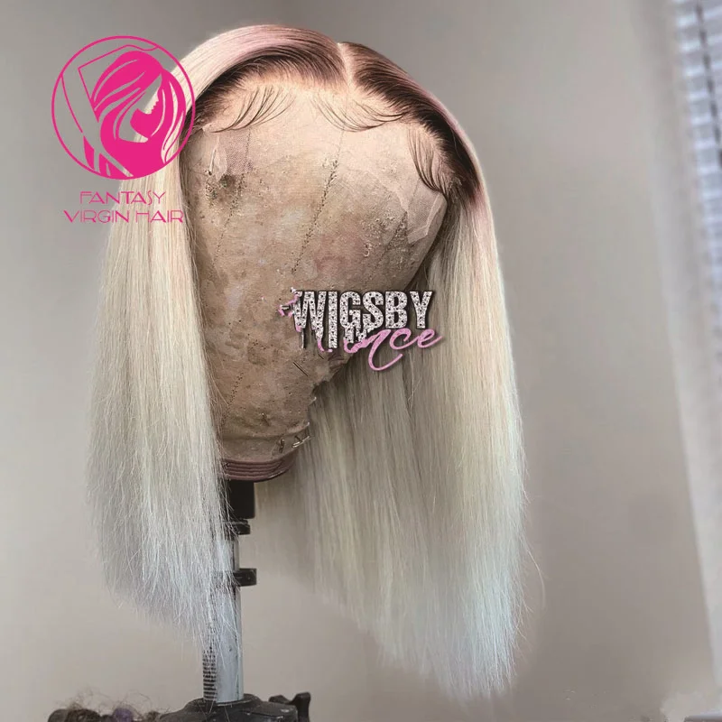 Transparent Lace Part Wig 60# Blonde 613 Lace Front Wigs Short Bob Straight Virgin Human Hair for Women Frontal Wig 13x1 150%
Transparent Lace Part Wig 60# Blonde 613 Lace Front Wigs Short Bob Straight Virgin Human Hair for Women Frontal Wig 13x1 150%