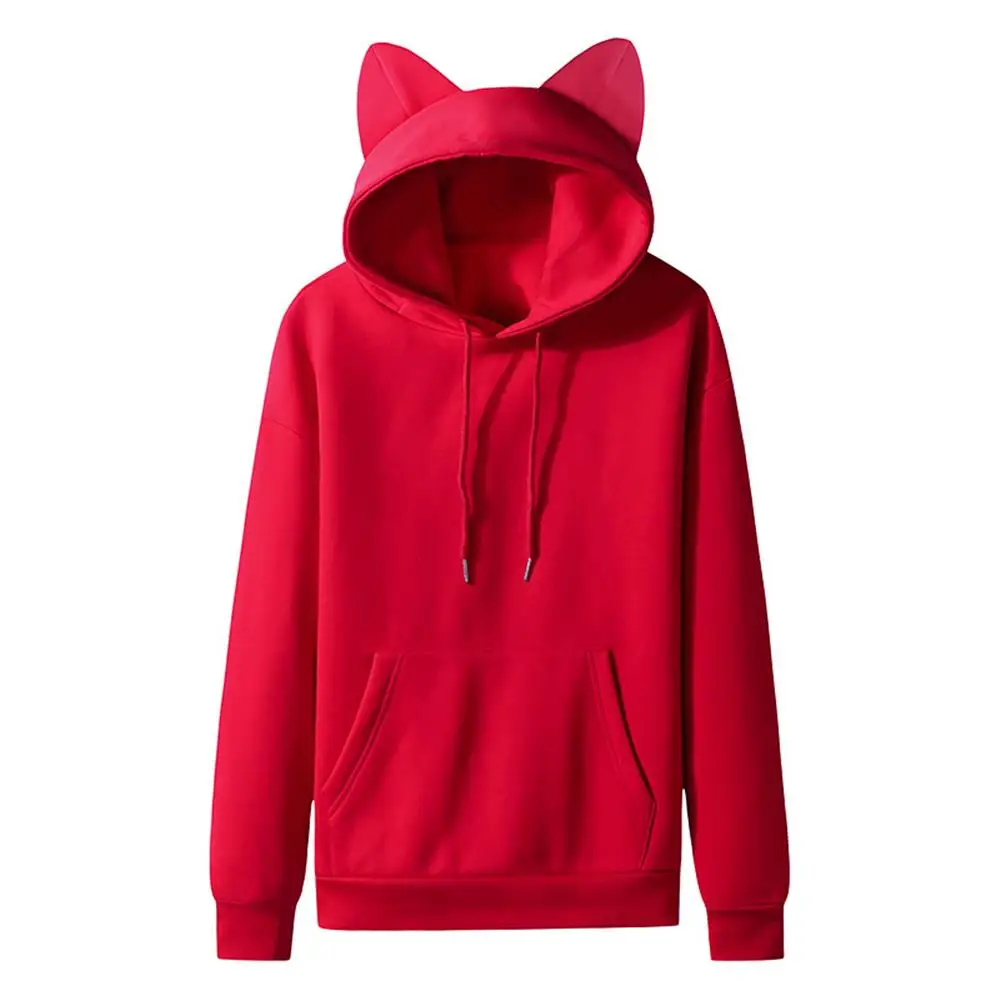 Samdolly Sweatshirts Kawaii Womens Long Sleeve Solid Hooded Sweatshirt Pullover Casual Loose Pockets Hoodies Drawstring Hooded
Samdolly Sweatshirts Kawaii Womens Long Sleeve Solid Hooded Sweatshirt Pullover Casual Loose Pockets Hoodies Drawstring Hooded