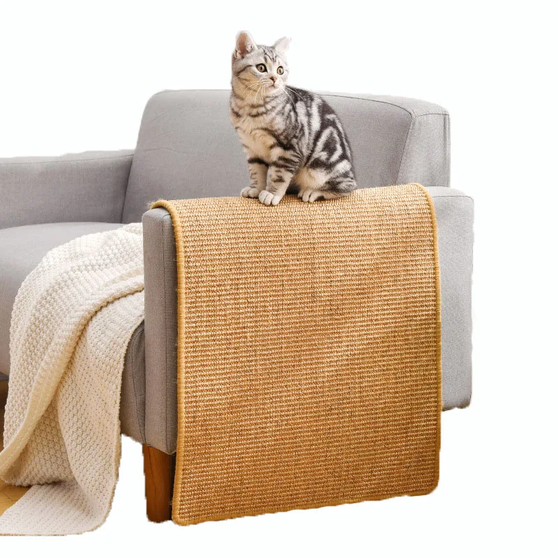 Cat Scratch Board Pad Sisal Toy Sofa Furniture Protector Kitten Claw Care Product Pet Paw Mat With Invisible Nail Random Color
Cat Scratch Board Pad Sisal Toy Sofa Furniture Protector Kitten Claw Care Product Pet Paw Mat With Invisible Nail Random Color