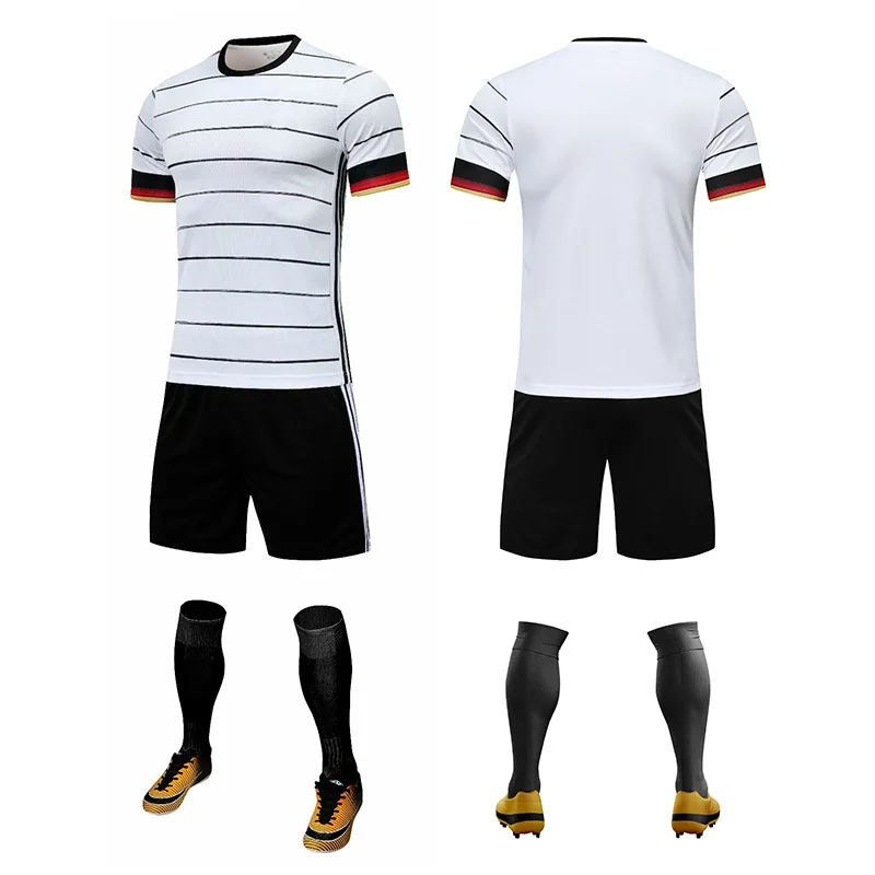 Children Sets Football Uniforms Boys and Girls Sports Adult Kids Youth Training Suits Blank Custom Print Soccer Set + With Socks
Children Sets Football Uniforms Boys and Girls Sports Adult Kids Youth Training Suits Blank Custom Print Soccer Set + With Socks