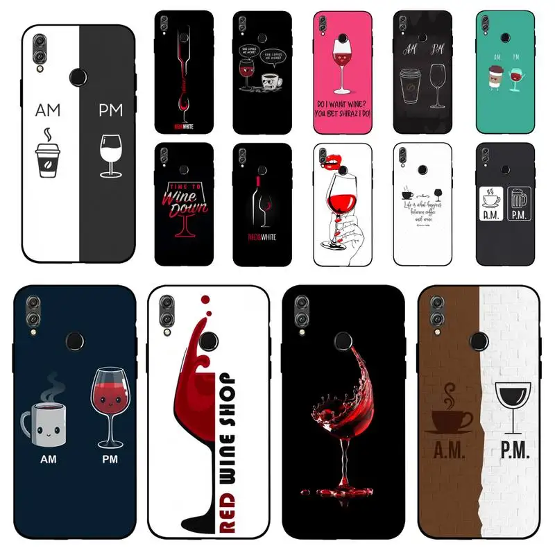 YNDFCNB Coffee Wine Cup Phone Case for Huawei Honor 8 x 9 10 20 V 30 pro 10 20 lite 7A 9lite case
YNDFCNB Coffee Wine Cup Phone Case for Huawei Honor 8 x 9 10 20 V 30 pro 10 20 lite 7A 9lite case