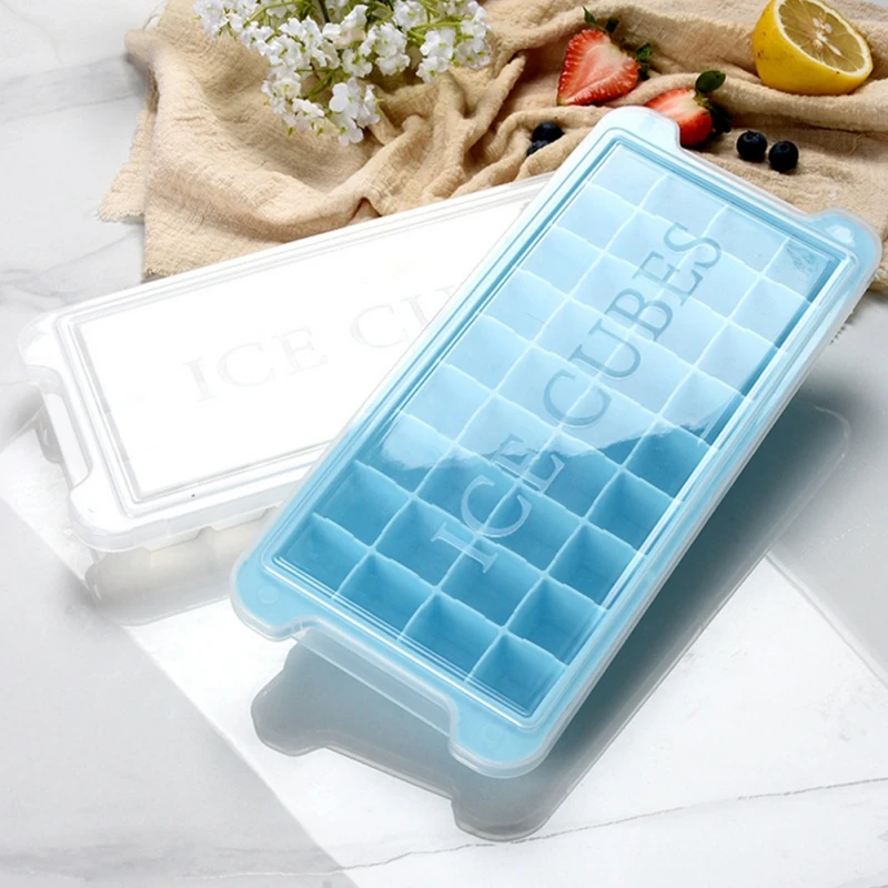 2021 spring and summer hot sale silicone ice tray with lid DIY ice tray mold complementary food ice tray color random
2021 spring and summer hot sale silicone ice tray with lid DIY ice tray mold complementary food ice tray color random