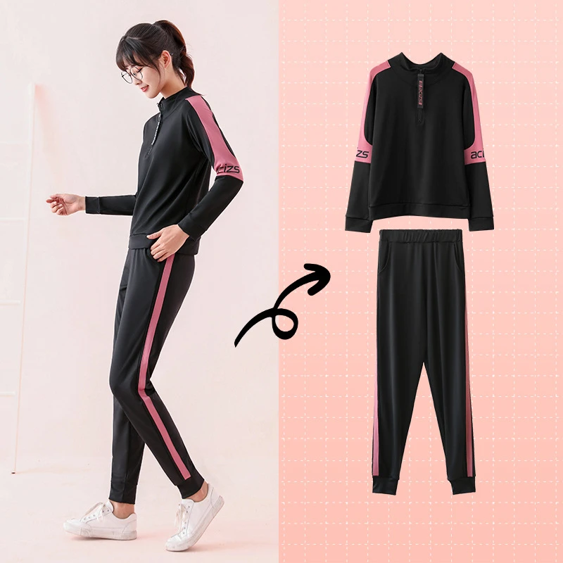 Комплект спортивный женский для бега, черного, фиолетового, розового цветов, с длинным рукавом, для тренировок, весна-лето-осень
Комплект спортивный женский для бега, черного, фиолетового, розового цветов, с длинным рукавом, для тренировок, весна-лето-осень