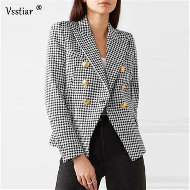 Женский Повседневный блейзер с длинным рукавом и карманами Vsstiar, Осенний модный офисный блейзер для работы, деловой пиджак с отложным ворот... 
Женский Повседневный блейзер с длинным рукавом и карманами Vsstiar, Осенний модный офисный блейзер для работы, деловой пиджак с отложным ворот...