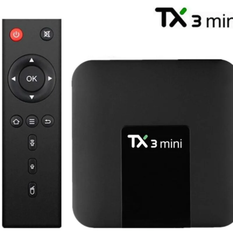 TX3 мини Android ТВ-приставка 1/2 ГБ ОЗУ 8/16 Гб ПЗУ ТВ-приставка Rockchip Quad Core Bluetooth Android 7,0 Смарт ТВ-приставка
TX3 мини Android ТВ-приставка 1/2 ГБ ОЗУ 8/16 Гб ПЗУ ТВ-приставка Rockchip Quad Core Bluetooth Android 7,0 Смарт ТВ-приставка