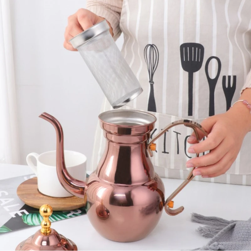 Commercial Hotel Restaurant Tea Kettle Teapots Thick Stainless Steel Material Teapots Flower Teapots for Home Restaurant
Commercial Hotel Restaurant Tea Kettle Teapots Thick Stainless Steel Material Teapots Flower Teapots for Home Restaurant