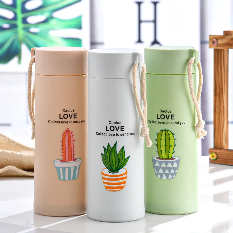 400ml Double Plant Water Cup Cartoon Fleshy Print with Cover and Drawstring Fresh Design Is Easy To Carry Simple and Fashionable
400ml Double Plant Water Cup Cartoon Fleshy Print with Cover and Drawstring Fresh Design Is Easy To Carry Simple and Fashionable