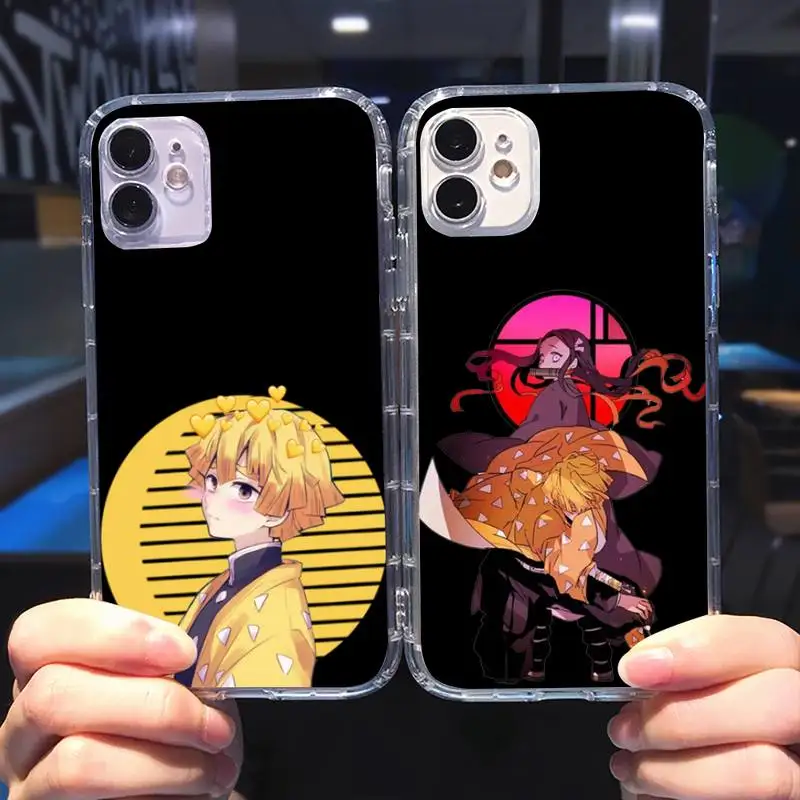 Demon Slayer Phone Case Transparent soft For iphone 5 6 7 8 11 12 s c se plus mini x xs xr pro max cover Clear mobile bag Shell
Demon Slayer Phone Case Transparent soft For iphone 5 6 7 8 11 12 s c se plus mini x xs xr pro max cover Clear mobile bag Shell