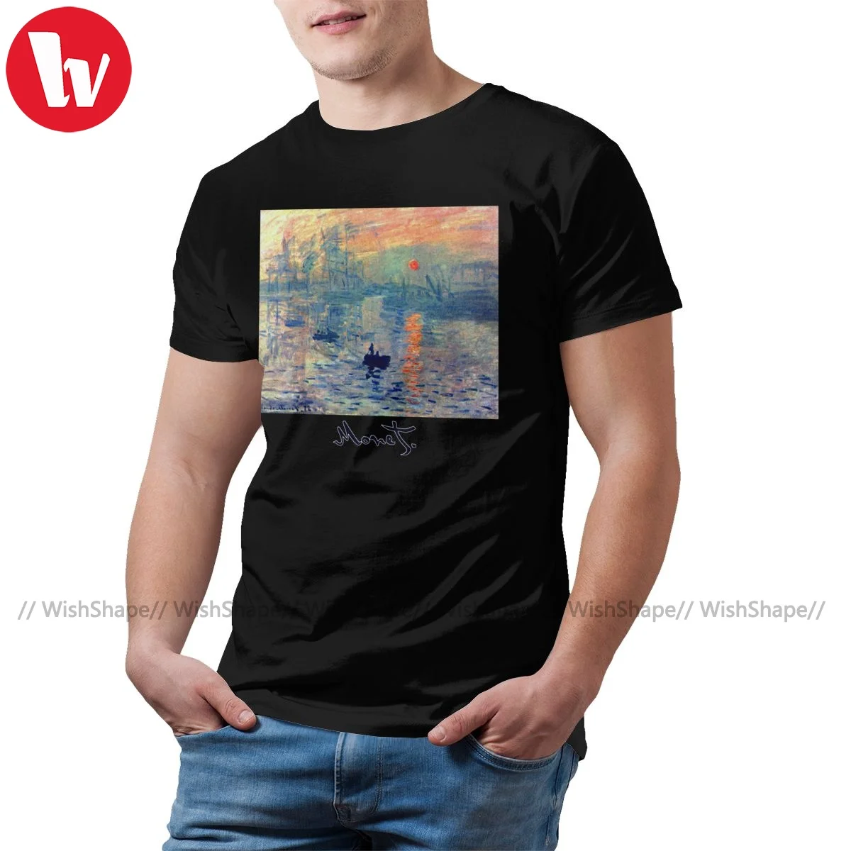 Monet Tshirt Funny 100 Cotton Short Sleeve T Shirt Print Summer Tee Shirt Man 4xl
Monet Tshirt Funny 100 Cotton Short Sleeve T Shirt Print Summer Tee Shirt Man 4xl