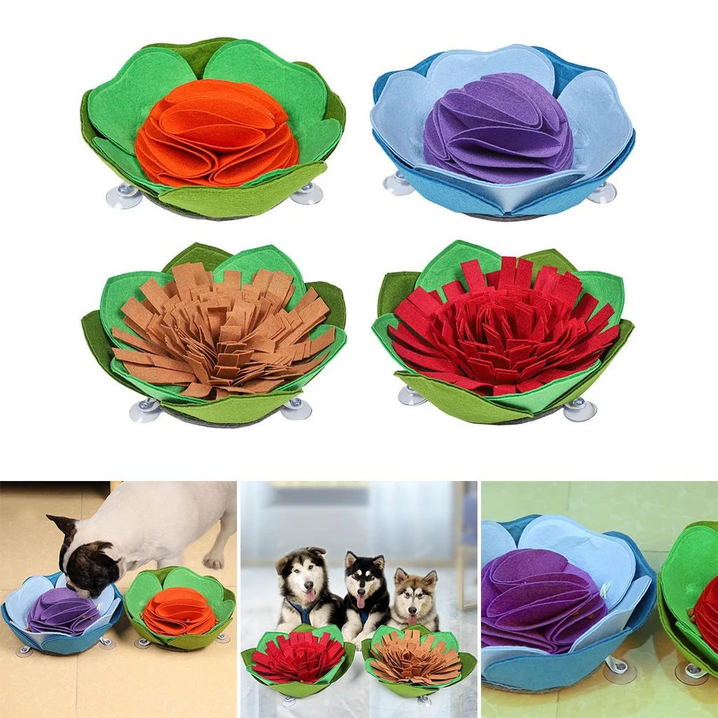 Safety Pet Snuffle Mat Bowl Treat Dispenser 40x10cm Foraging Skills Trainer 
Safety Pet Snuffle Mat Bowl Treat Dispenser 40x10cm Foraging Skills Trainer