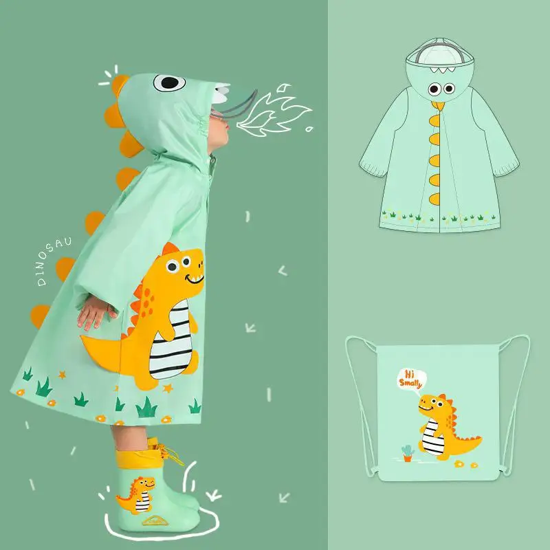 Kids Raincoat Waterproof 1-10 Years Boys Girls Rain Jackets Cartoon Baby Rain Coat Outfits Dinosaur Cute Rainwear Baby Clothes
Kids Raincoat Waterproof 1-10 Years Boys Girls Rain Jackets Cartoon Baby Rain Coat Outfits Dinosaur Cute Rainwear Baby Clothes
