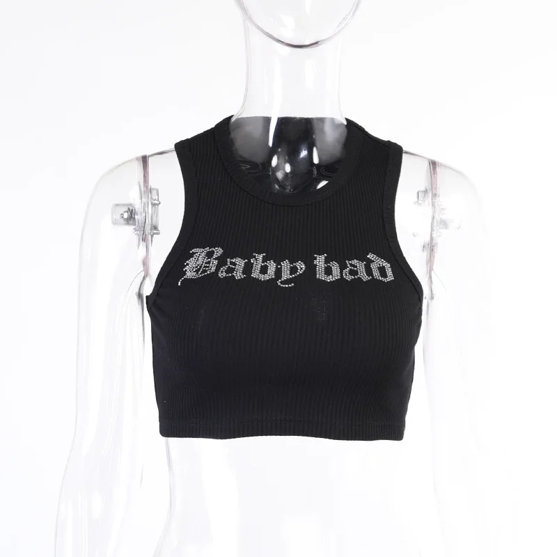 Glamm Lady Diamond Pink Black Sexy Crop Tops Short Casual Tops For Women White Crop Tops Female Tank Top Fashion Ropa Mujer New
Glamm Lady Diamond Pink Black Sexy Crop Tops Short Casual Tops For Women White Crop Tops Female Tank Top Fashion Ropa Mujer New