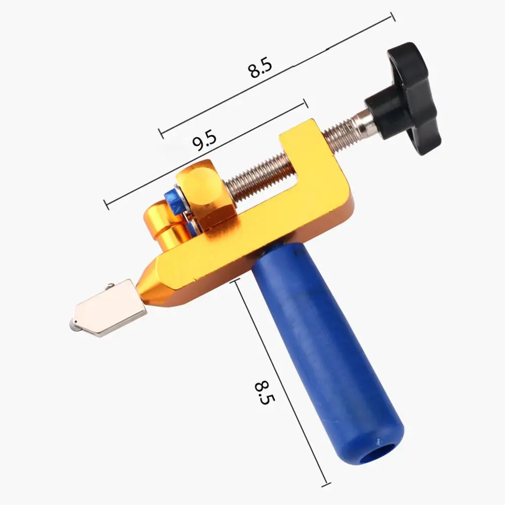 Tile Glass Cutter Ceramic Cutting Tools Multi-functional Handheld Sharp Breaker Labor-saving Opener with Spare Cutter Heads
Tile Glass Cutter Ceramic Cutting Tools Multi-functional Handheld Sharp Breaker Labor-saving Opener with Spare Cutter Heads