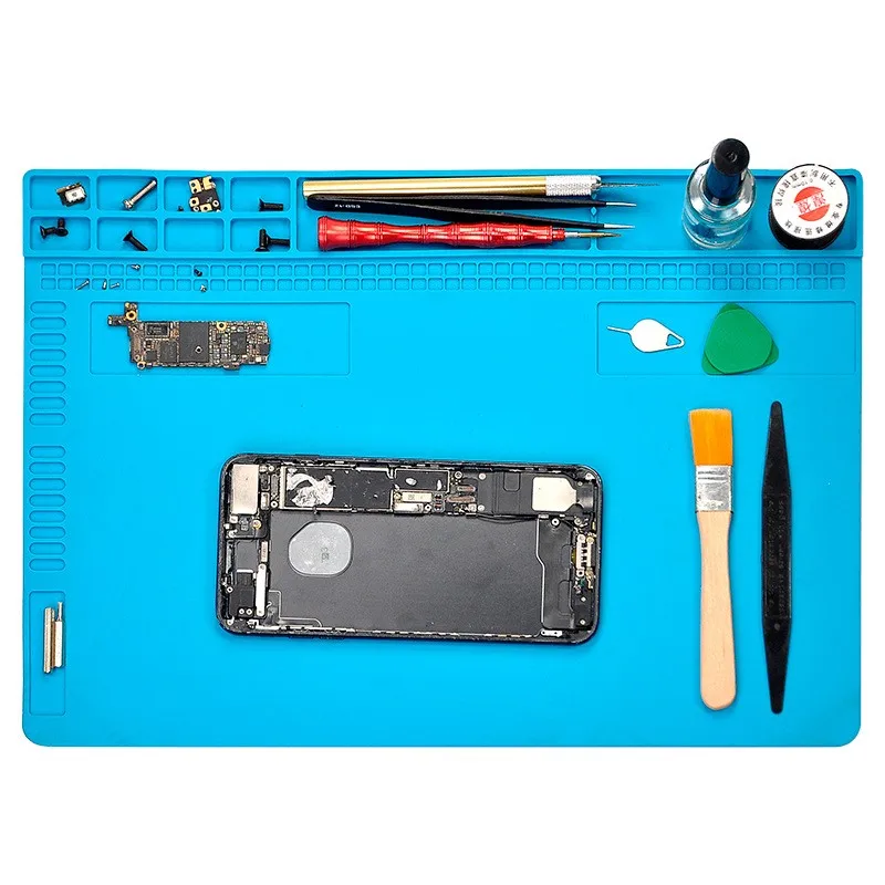 ESD Heat Insulation Working mat Anti-Static Heat-Resistant Maintenance Mat Welding Soldering Station Computer Phone Repair Pads
ESD Heat Insulation Working mat Anti-Static Heat-Resistant Maintenance Mat Welding Soldering Station Computer Phone Repair Pads
