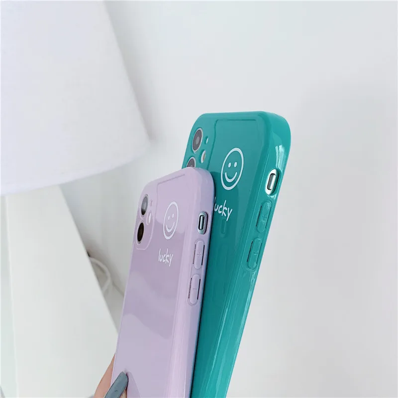 Good Luck Smiley Emoticon Straight Edge Phone Case For iPhone 12 Mini 11 Pro XS Max XR X 7 8 Plus Case Soft TPU Cover Case 11Pro
Good Luck Smiley Emoticon Straight Edge Phone Case For iPhone 12 Mini 11 Pro XS Max XR X 7 8 Plus Case Soft TPU Cover Case 11Pro