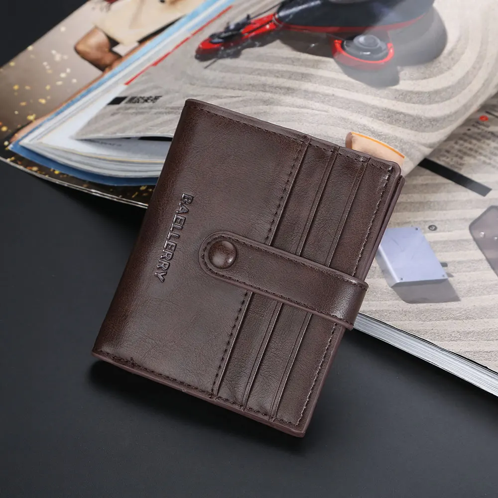 New Men's Short Wallets 14 Bits Card Holder Male Hasp Money Purse Business Mens Multifunction Brand Pu Leather Wallet for Men
New Men's Short Wallets 14 Bits Card Holder Male Hasp Money Purse Business Mens Multifunction Brand Pu Leather Wallet for Men