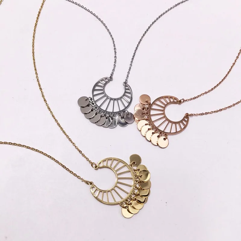 Fashion necklace titanium steel jewelry personality popular classic style simple sweet shape send lover birthday 2019 new hot
Fashion necklace titanium steel jewelry personality popular classic style simple sweet shape send lover birthday 2019 new hot