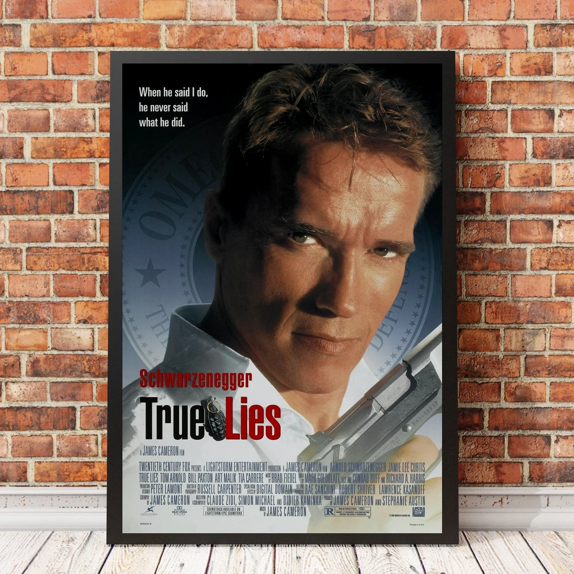 True Lies Classic Movie Poster Canvas Art Prints Home Decoration Wall Painting ( No Frame )
True Lies Classic Movie Poster Canvas Art Prints Home Decoration Wall Painting ( No Frame )